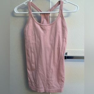 Lululemon light pink tank top